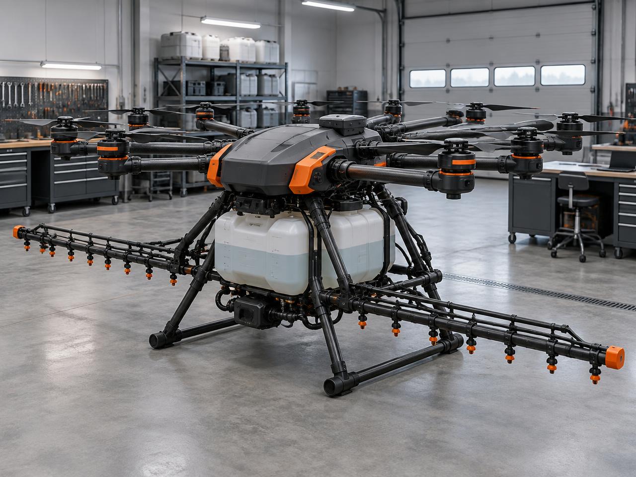 Rey Meridian M12 agricultural drone