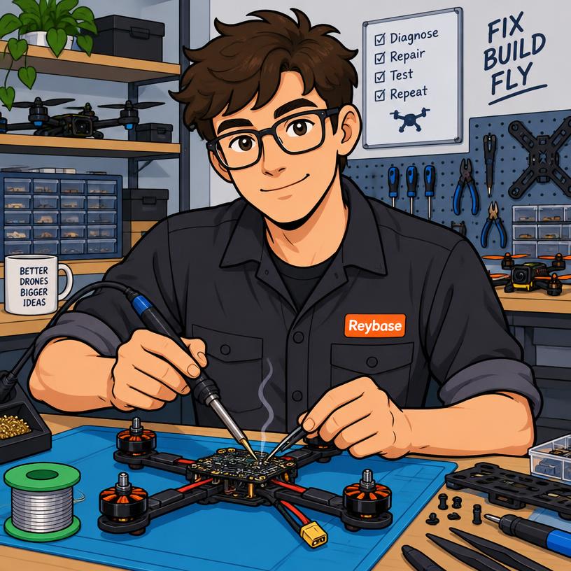 Jack Boone, In-Shop Bench Technician at Reybase